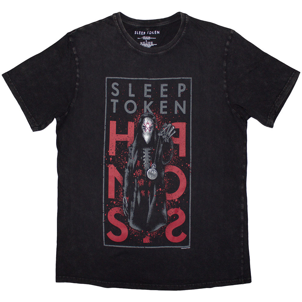 Sleep Token Unisex Stone Wash T-Shirt Hypnosis