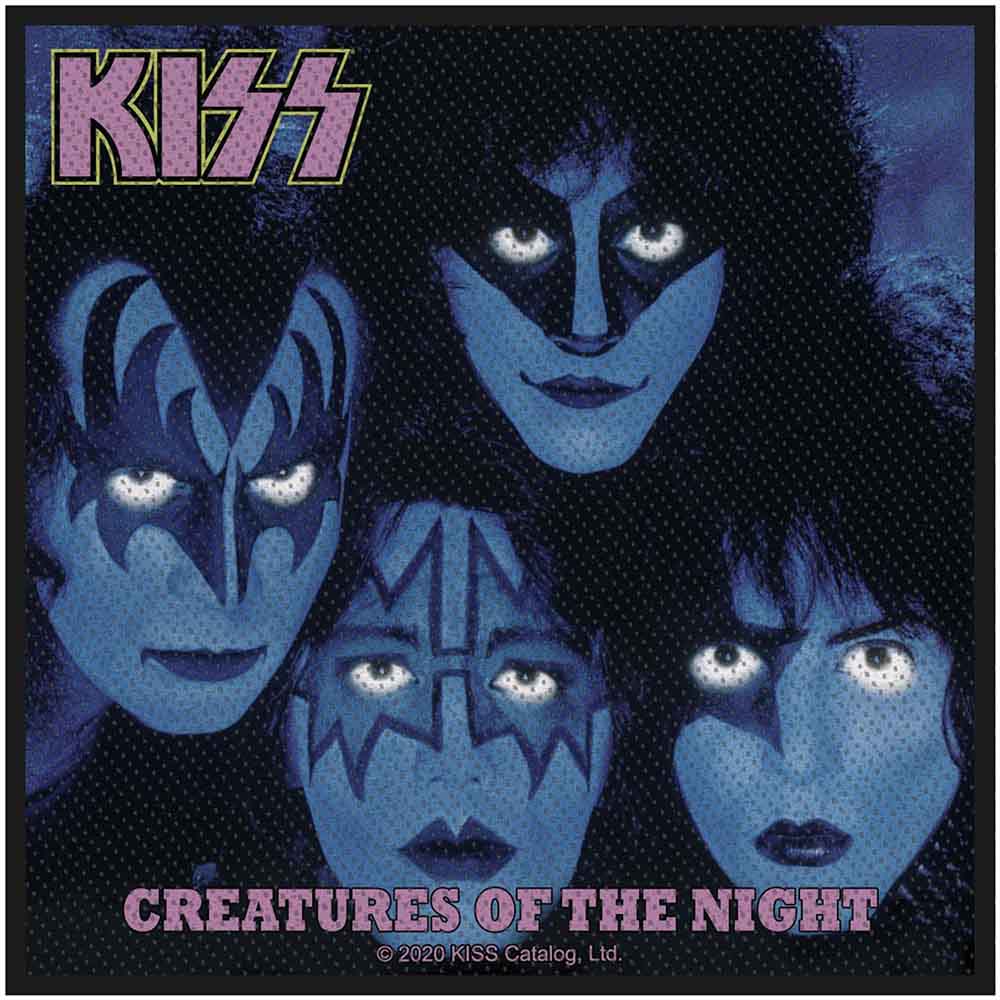 KISS  Standard Patch Creatures Of The Night