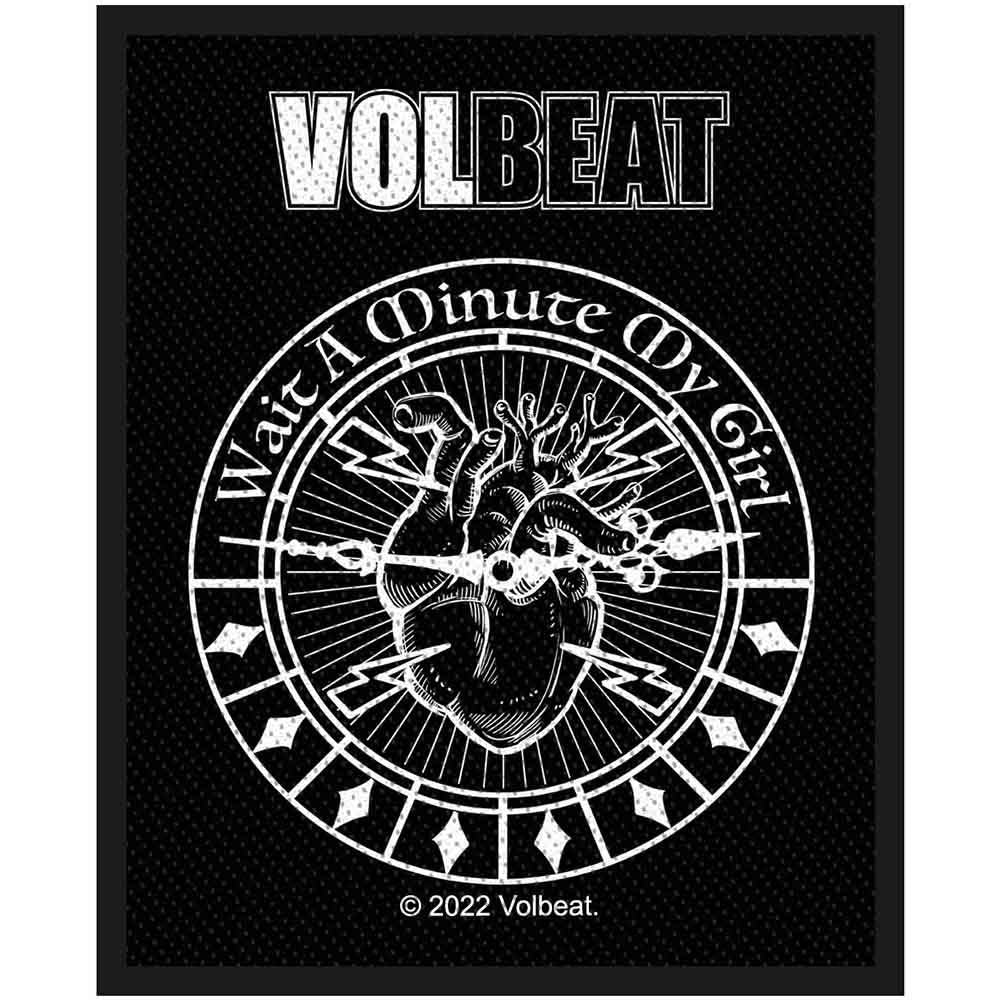 Volbeat  Woven Patch Wait A Minute My Girl