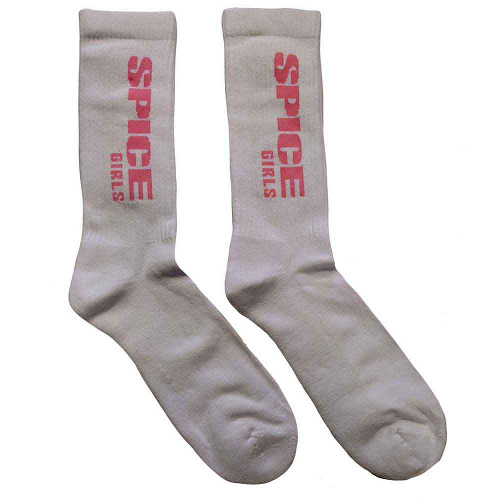The Spice Girls Unisex Terry Socks Logo