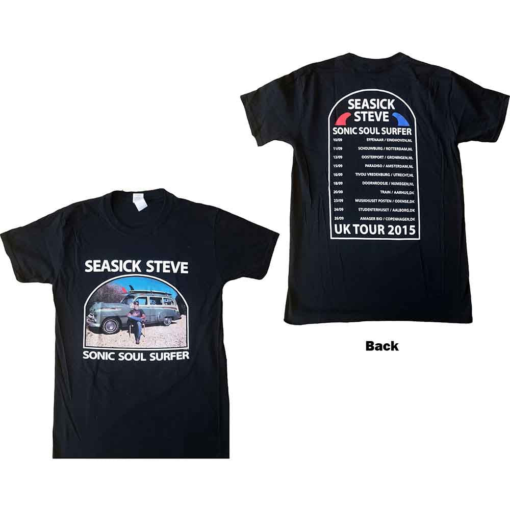 Seasick Steve Unisex T-Shirt Full Colour Sonic Soul Surfer