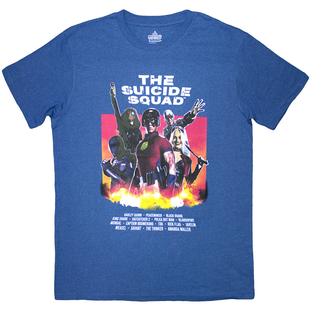 DC Comics Unisex T-Shirt Suicide Squad Poster