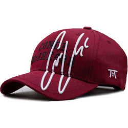 Collection of Tokyo Time Unisex Baseball Cap UFC McGregor White Signature in a gallery layout