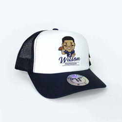 Collection of Tokyo Time Unisex Mesh Back Cap NFLPA Russell Wilson Emoji in a gallery layout
