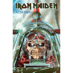 Collection of Iron Maiden  Textile Poster Aces High in a gallery layout