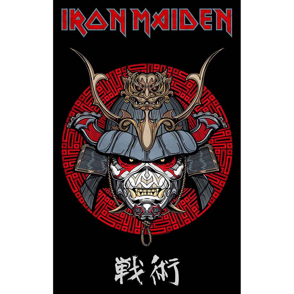 Iron Maiden  Textile Poster Senjutsu Samurai Eddie