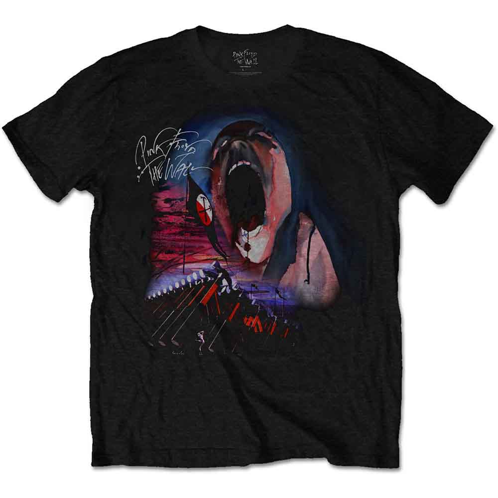 Pink Floyd Unisex T-Shirt The Wall Scream & Hammers