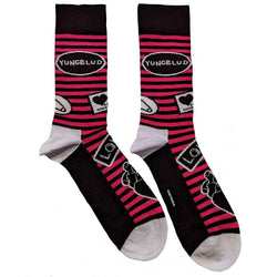 Collection of Yungblud Unisex Ankle Socks Symbols in a gallery layout