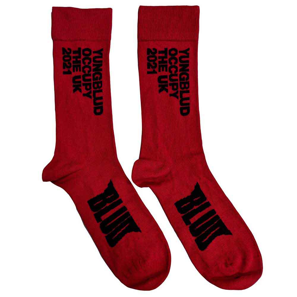 Yungblud Unisex Ankle Socks Occupy the UK